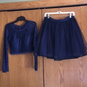 Two-piece Formal/Prom Dress